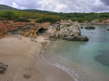 Sardinië kust in de zomer, Italië