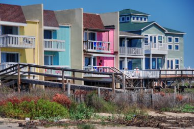 sahil yakınında galveston, texas