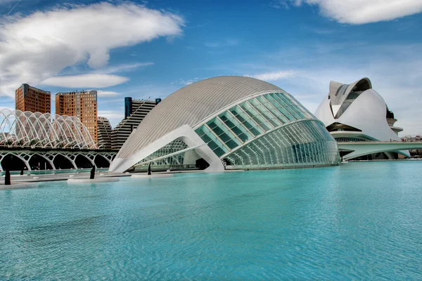 Ciudad de las Artes y las Ciencias, Valencia — Stockfoto