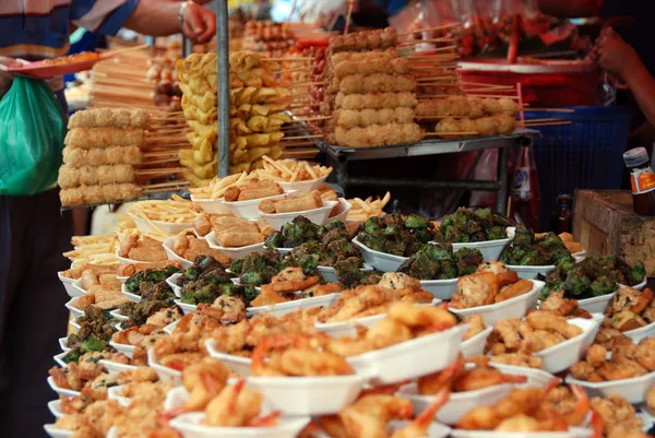 Mercado de pescado, Bangkok, Tailandia, 2 de agosto —  Fotos de Stock