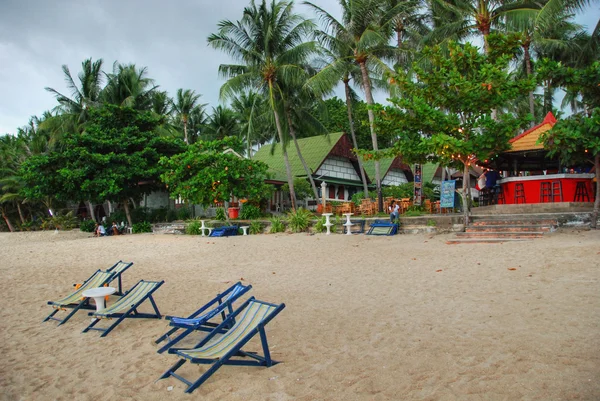 Lamai beach, koh samui, Thajsko, srpen — Stock fotografie