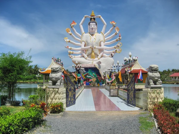 stock image Temple in Koh-Samui, Thailand, August 20