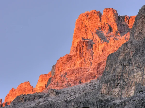 Färger av Dolomiterna, Italien, 2 september — Stockfoto