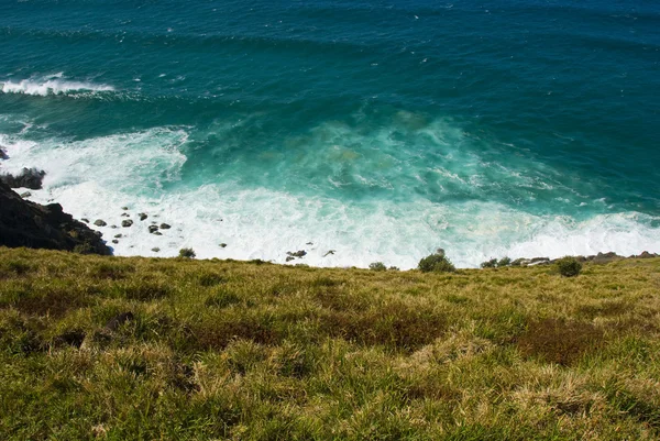 Byron bay Coast, Avustralya, 200 dalgalar — Stok fotoğraf