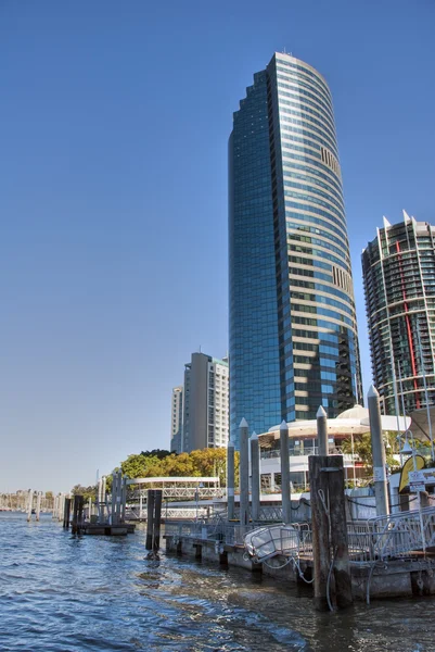 Konstiga byggnad, brisbane, Australien, en — Stockfoto