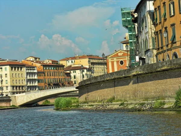 Pisa, Lungarni — Stock Photo, Image