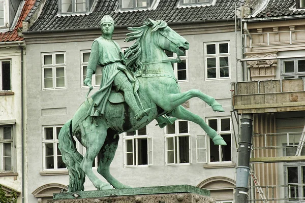 Estátua em Copenhague — Fotografia de Stock