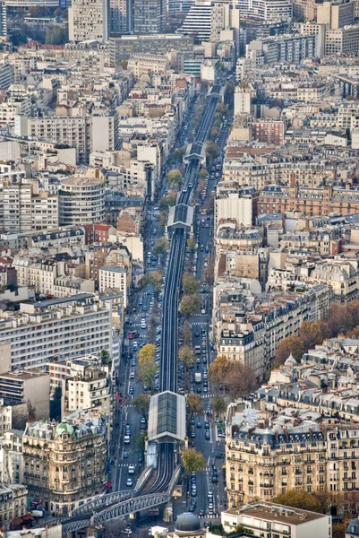 Parijs in de winter — Stockfoto