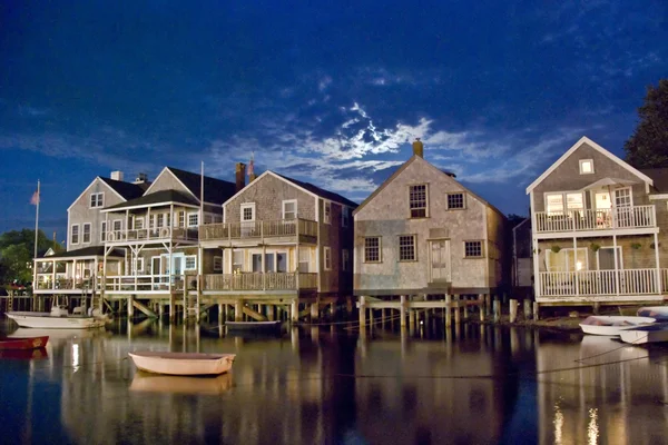 Nantucket evleri — Stok fotoğraf