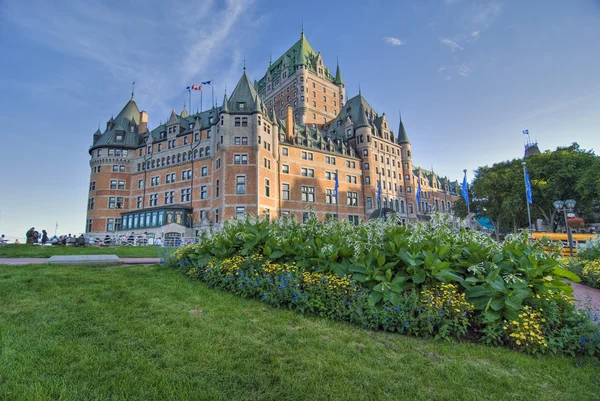 Hotel de Frontenac, Quebec, Canadá — Foto de Stock