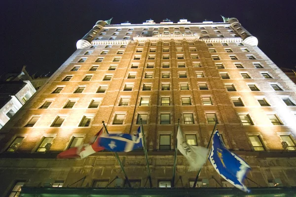 Hotel van frontenac, quebec, canada — Stockfoto
