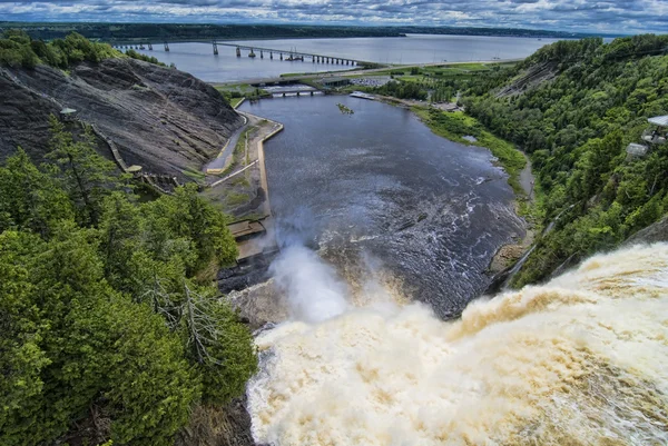 Montmorency Falls, Quebec, Canadá — Foto de Stock