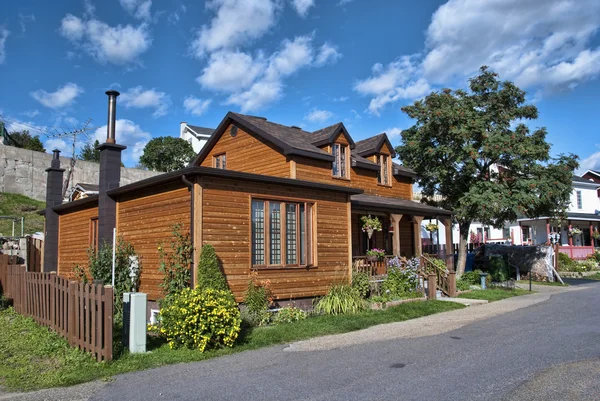 Tadoussac будинок, Квебек — стокове фото