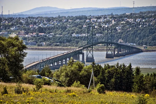 Мост рядом с Квебеком, Канада — стоковое фото
