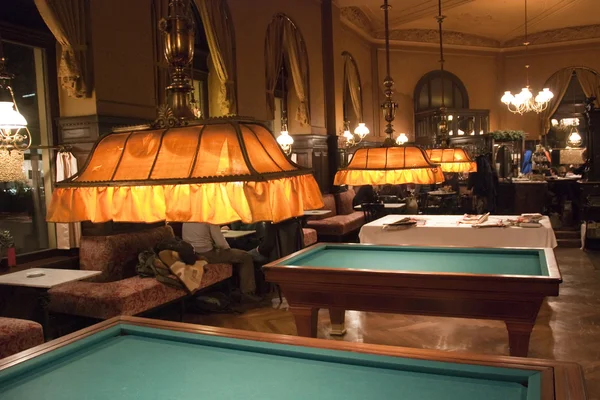 Billiard Room, Vienna, Austria — Stock Photo, Image