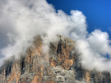 Dolomites dağlar, İtalya, yaz 2009