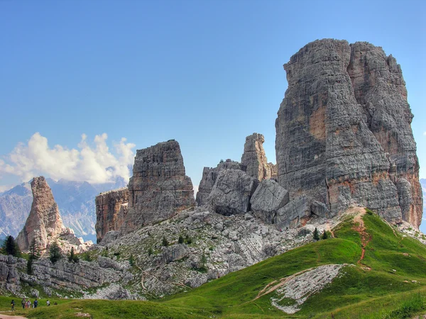 ドロミテ山脈、イタリア、2009 年夏 — ストック写真