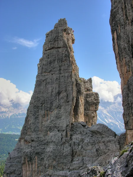 Dolomites 산, 이탈리아, 여름 2009 년 — 스톡 사진