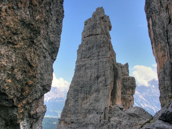 Dolomites dağlar, İtalya, yaz 2009 — Stok fotoğraf