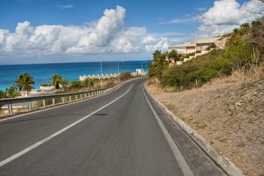 Saint maarten coast, Hollanda Antilleri