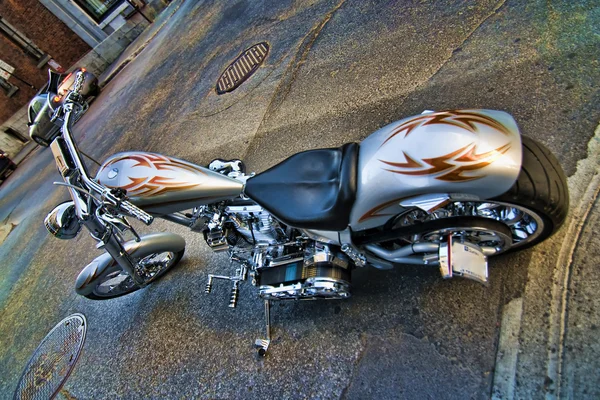 Moto en Montreal, Quebec, Canadá — Foto de Stock