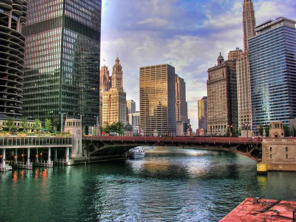Чикаго, Иллинойс Стоковое Изображение