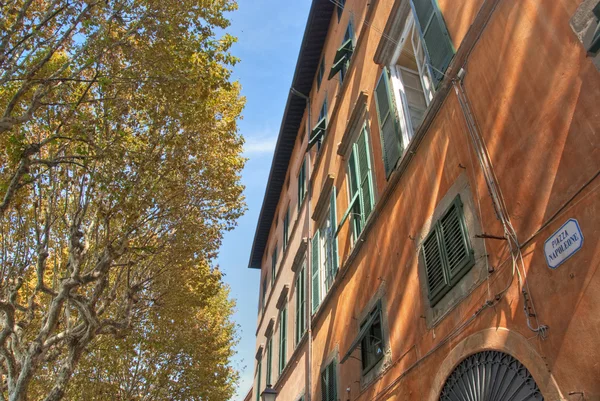 Detail der Architektur in Lucca, Toskana — Stockfoto