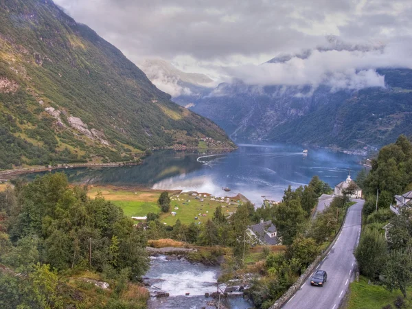Norvegia campagna — Foto Stock
