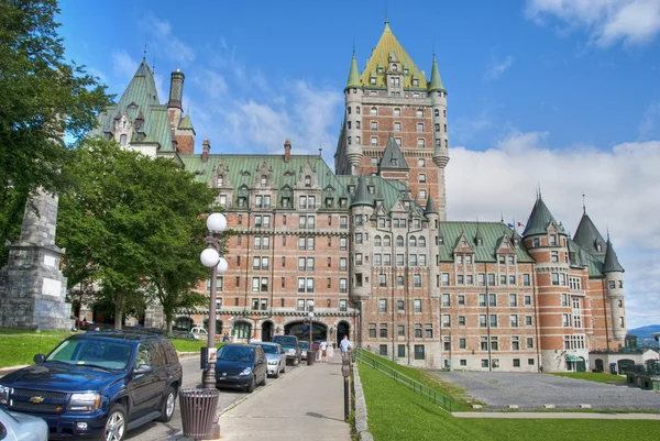 Hotel de frontenac, Québec, canada — Foto Stock