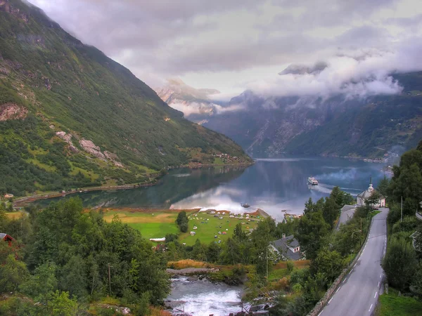 Norge landsbygden — Stockfoto
