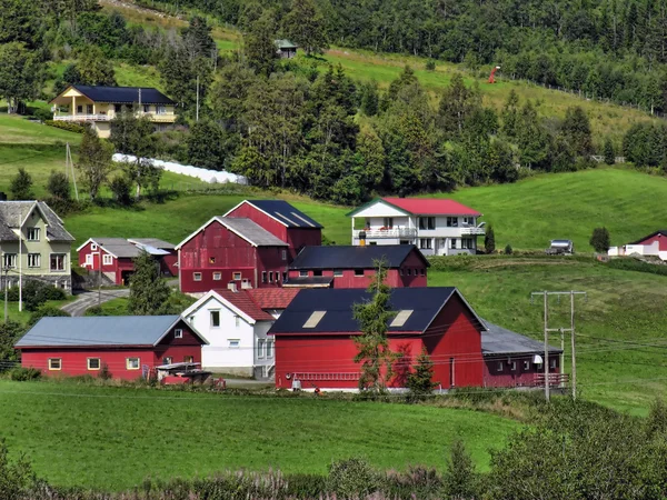 Noorwegen platteland — Stockfoto