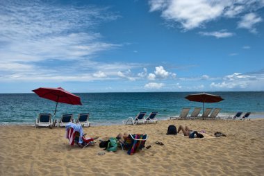 Saint maarten coast, Hollanda Antilleri