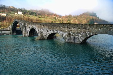 Şeytan Köprüsü, lucca, İtalya