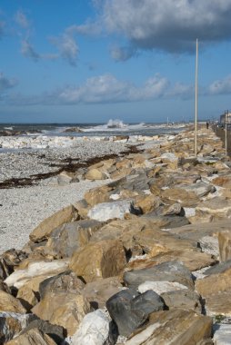 marina di pisa fırtınada detay