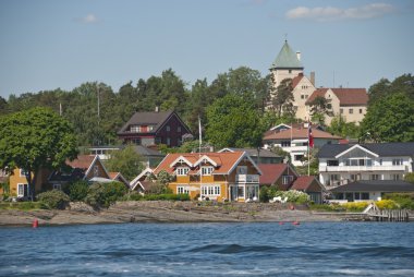 ayrıntı oslo Fiyordu, Norveç ' in Mayıs 2009