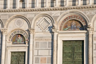 Piazza dei miracoli, pisa, İtalya