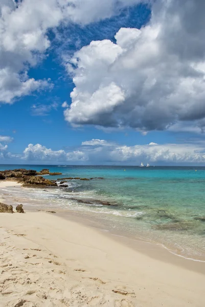 Saint Maarten Coast, Dutch Antilles — Stock Photo, Image