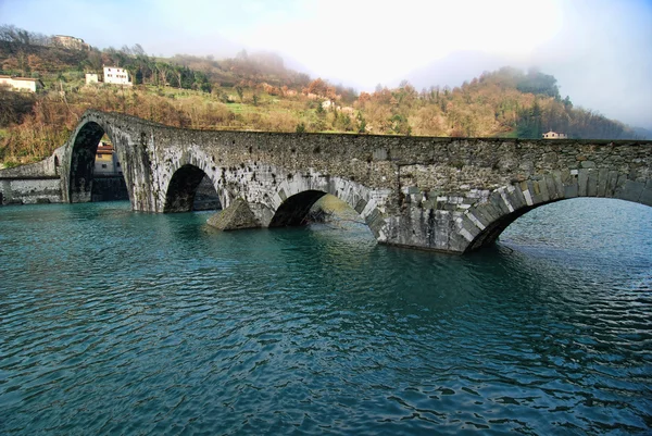 Devil 's Bridge, Lucca, Italia —  Fotos de Stock