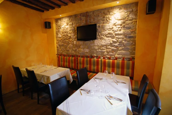 Restaurante interior, Barga, Italia —  Fotos de Stock