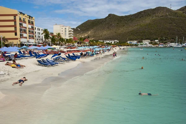 Stock image Coast in Saint Maarten Island