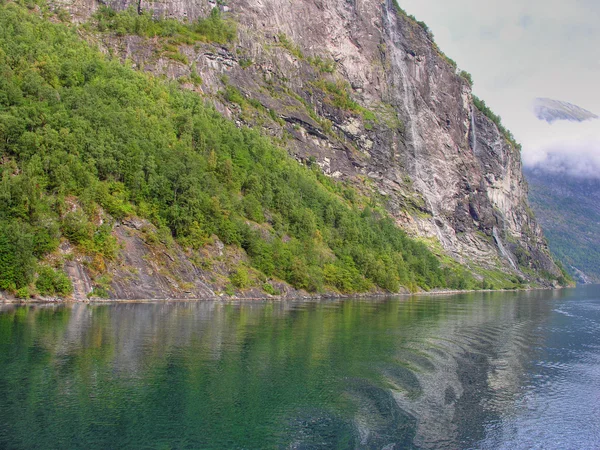 Geiranger fjord, Norvégia — Stock Fotó