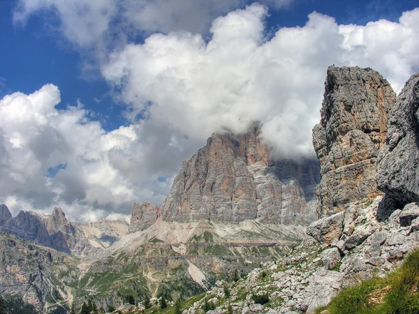 Dolomieten bergen, Italië, de zomer van 2009 — Stockfoto
