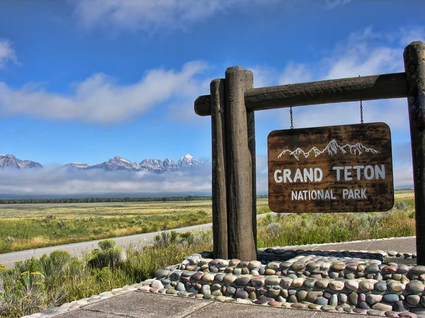 怀俄明州Grand Teton国家公园 — 图库照片