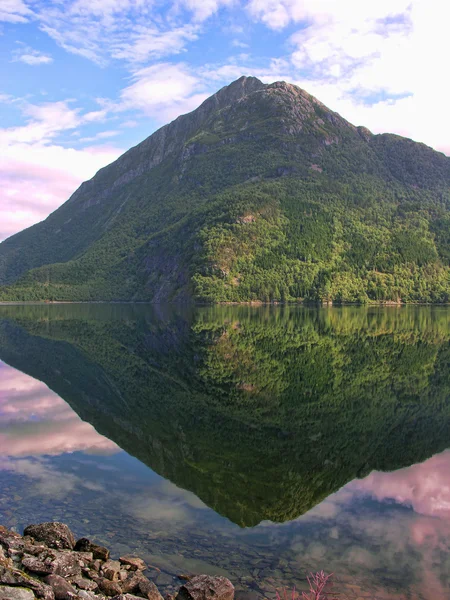 Norsko přírody v létě — Stock fotografie