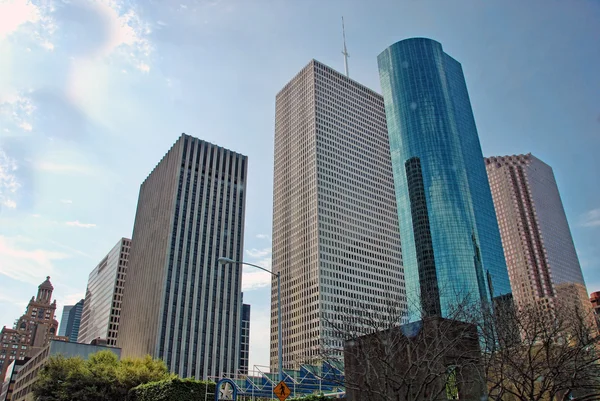 Edifícios de Houston, texas — Fotografia de Stock