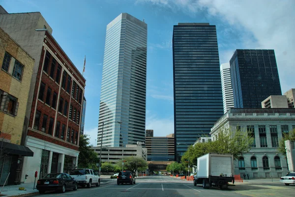 Budynki w Houston, Teksas — Zdjęcie stockowe