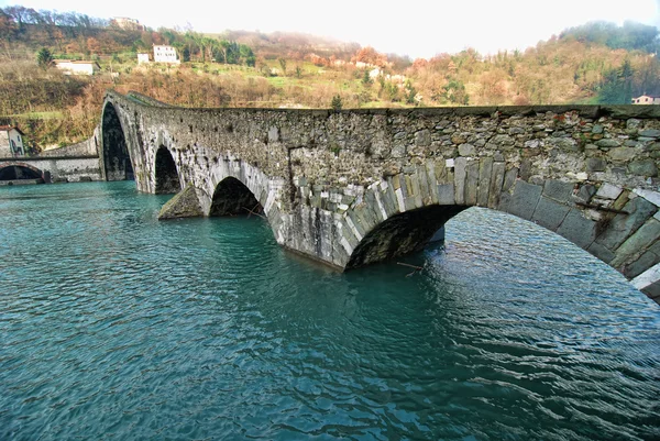 Του διαβόλου γέφυρα, Λούκα, Ιταλία — Φωτογραφία Αρχείου