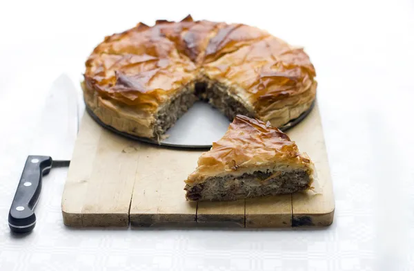 Puff pastry pie — Stock Photo, Image
