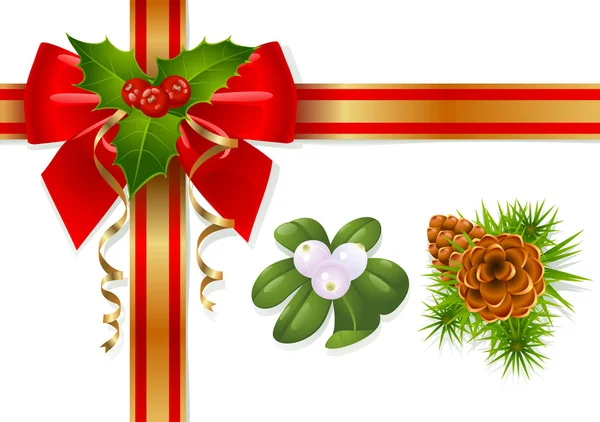Karácsonyi dekoráció — Stock Vector