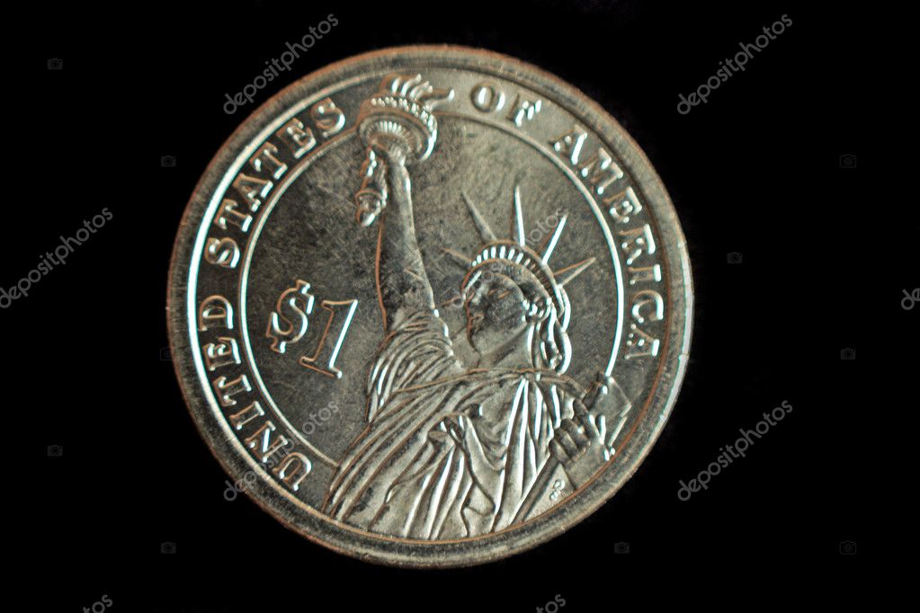 Statue of Liberty Coin — Stock Photo © Moonb007 1291415